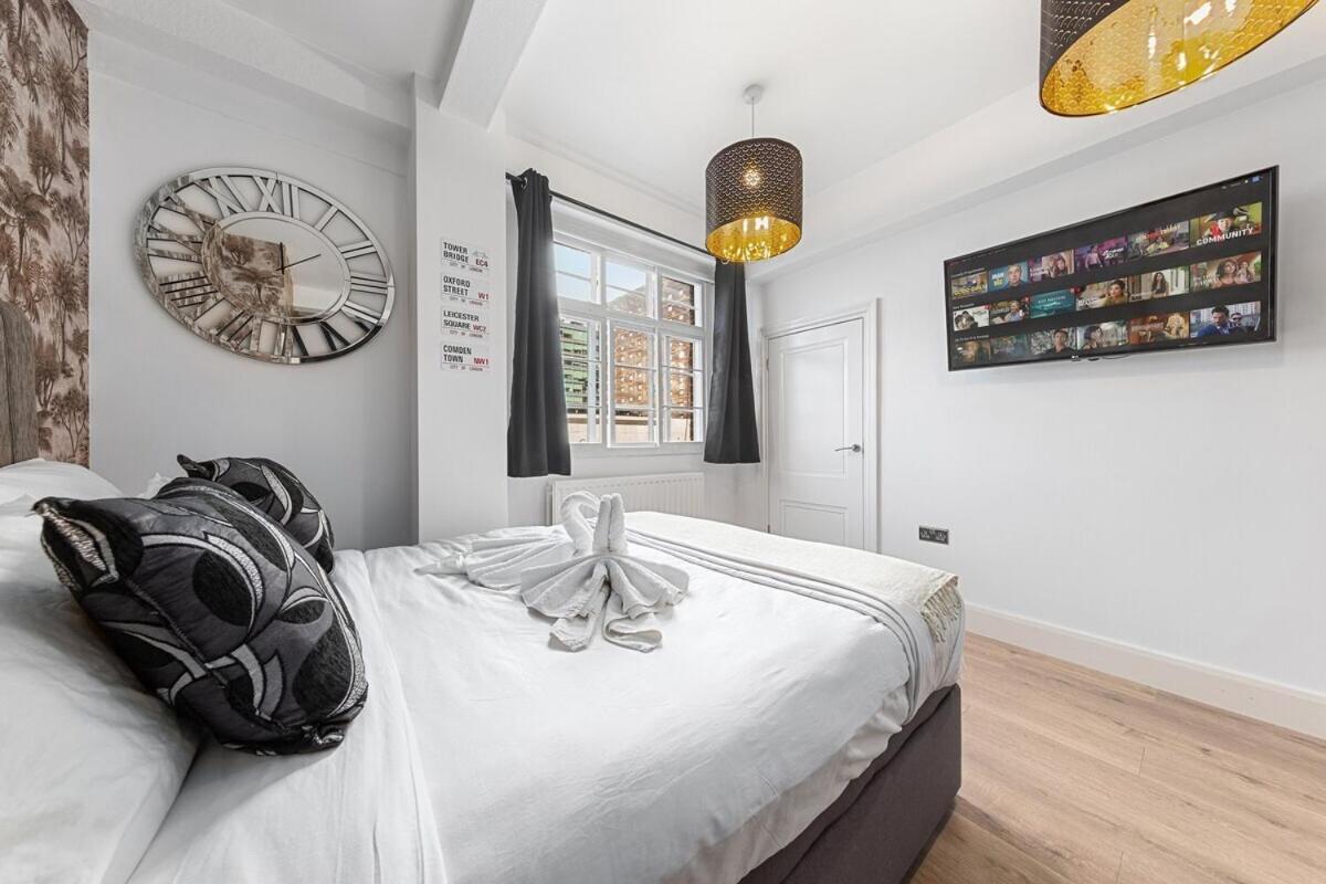 Central London Luxury, Relaxing Apartment! 2 Mins From Paddington Station! Zimmer foto